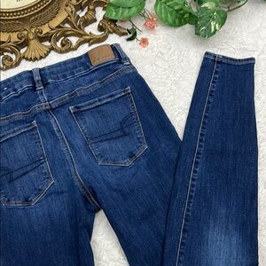 American Eagle Curvy Jeggings size 6 Long Next Level stretch